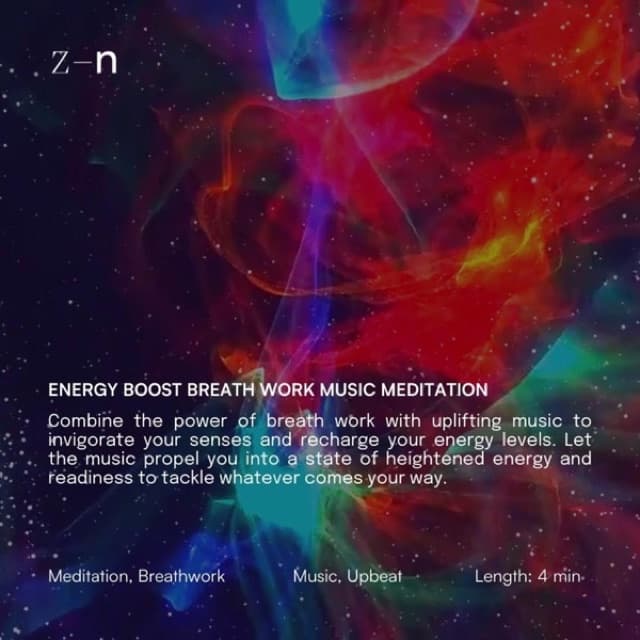 Energy Boost Breath Work Music Meditation — artwork